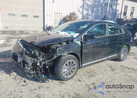 2020 Hyundai Ioniq Electric Se из США, поврежденный, VIN KMHC75LJ4LU074122